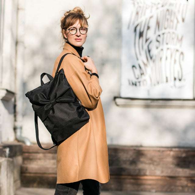 Nepralaidi vandeniui kuprinė - Black Bow