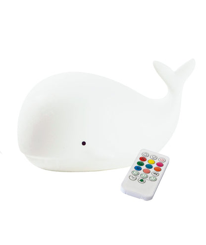 Whale Silicone Lamp with Remote