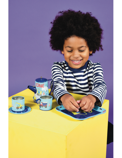 Tea and Cooking Set for Kids - Construction